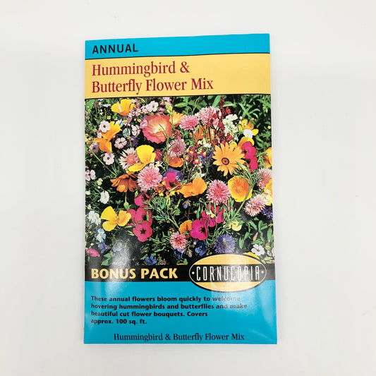 Seeds: Hummingbird & Butterfly Flower Mix