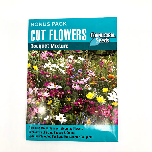 Seeds: Cut Flowers Boquet Mixture