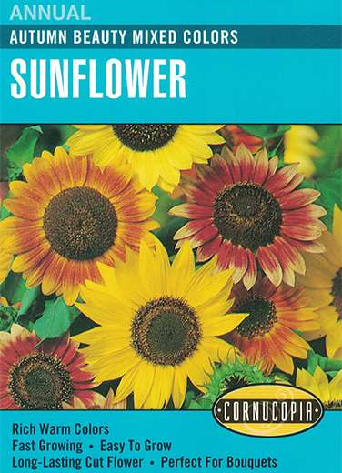 Seeds: Autumn Beauty Mixed Color Sunflower